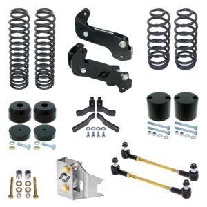 RJ-JK2DR0-103 - RockJock Driver Editon JK Wrangler (2D) Suspension System (4 in. Lift)