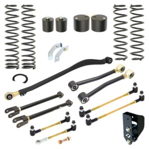 RJ-JL4XE0-101 - RockJock Sport Edition JL Suspension System (4XE Hybrid, 3.5 in. Lift)
