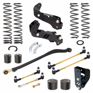 RJ-JLG000-103 - RockJock JL Driver Lift Kit (3.6L/2.0T Gas Engines, 3.5 in. Lift)