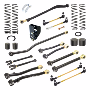 RJ-JLG000-103 - RockJock JL Driver Lift Kit (3.6L/2.0T Gas Engines, 3.5 in. Lift)